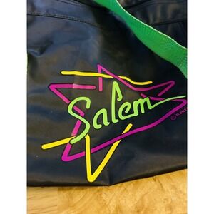 Vintage Salem Sports Duffle Bag/Gym Tote c. RJRTC Vintage 1980's Retro 16"